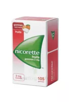 Nicorette 2 Mg Gomme à Mâcher Médicamenteuse Sans Sucre Fruits Plq/105 à Paris