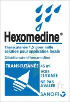 Hexomedine Transcutanee 1,5 Pour Mille, Solution Pour Application Locale à Paris